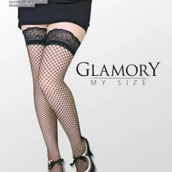 Glamory Fishnet Thigh Highs Accessories