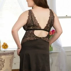 Tia Lyn Full Cup Lace Chemise Lingerie