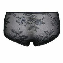 Tia Lyn Panties Black Lace Boyshort