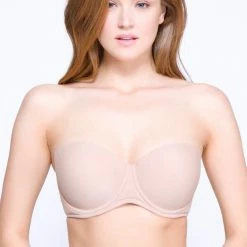 QT Q-T Intimates Molded Strapless Convertible Bra
